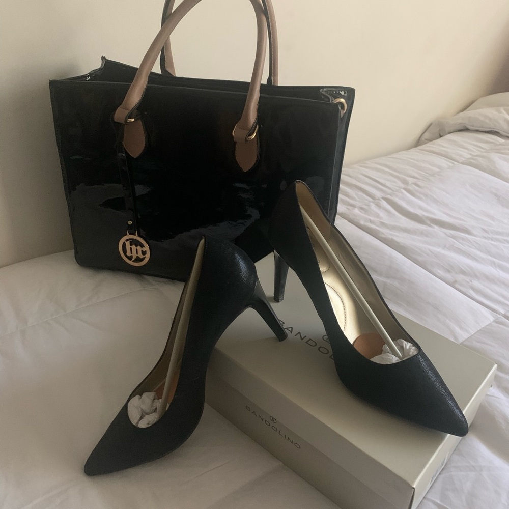🌸BANDOLINO FAIRBURY BLACK PUMPS